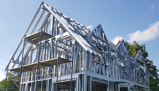 production and construction of floors attics with light gauge steel framing