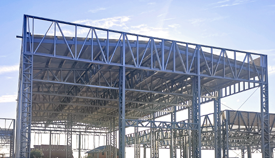 production and construction of warehouses production halls with light gauge steel framing