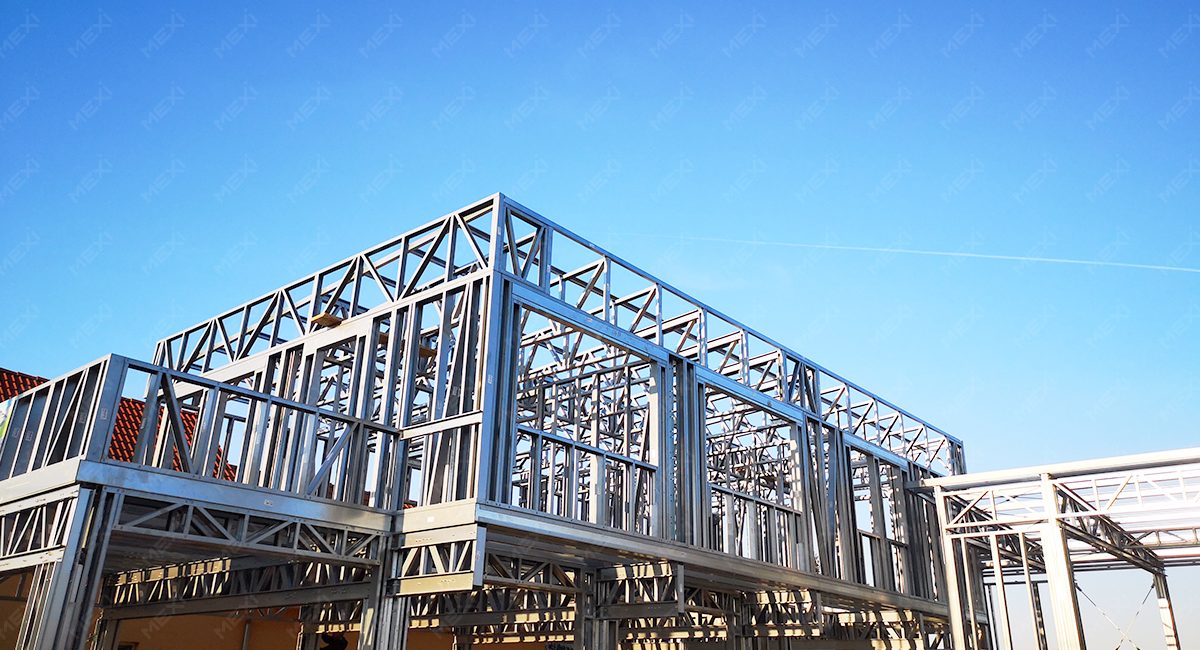 car service - on light steel structure