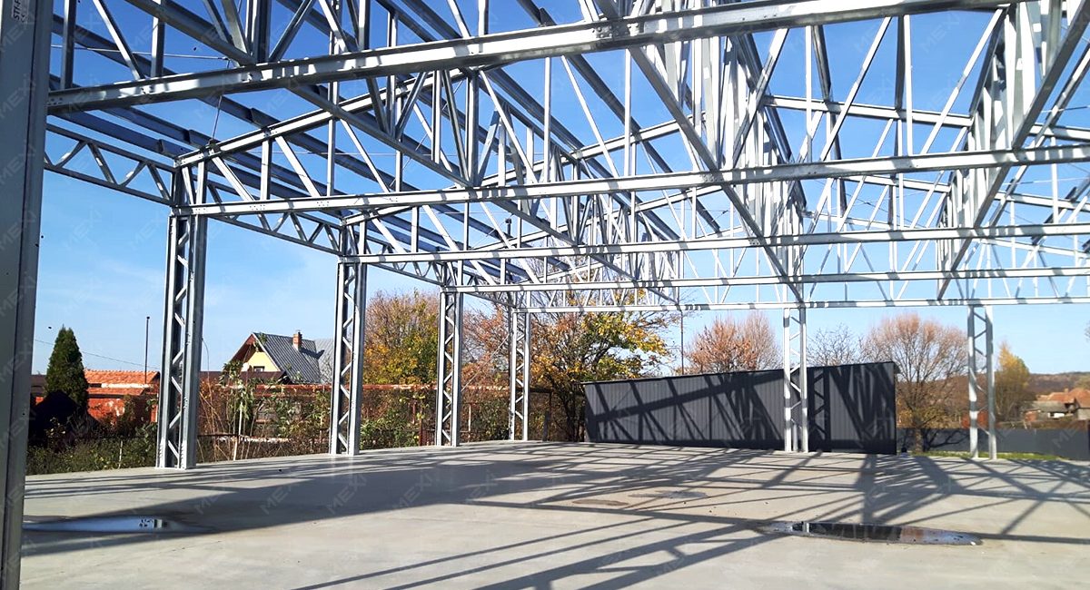 Equipment storage warehouse • 262 sqm MEXI® Steel