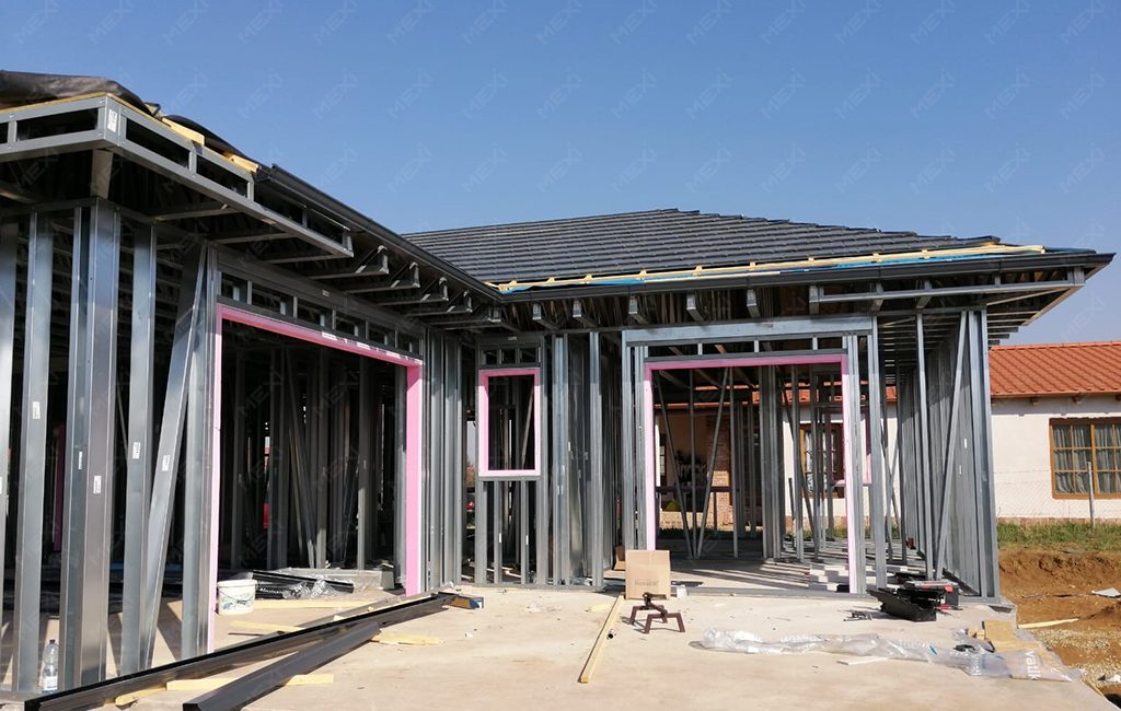 single floor house fast construction technique