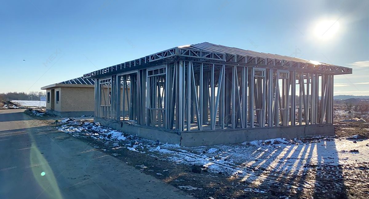 rezidential park on light gauge steel structure