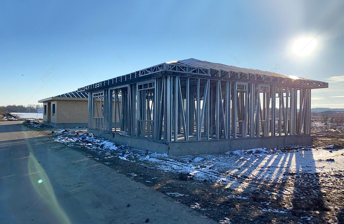 rezidential park on light gauge steel structure