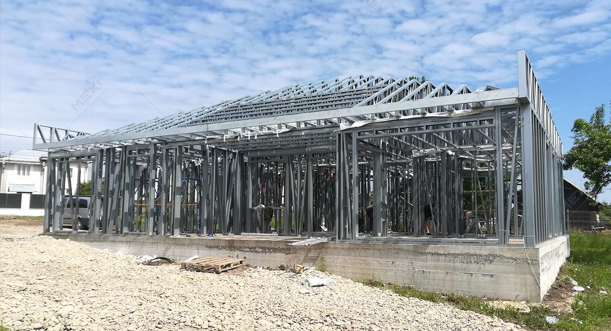 fast construction method of house