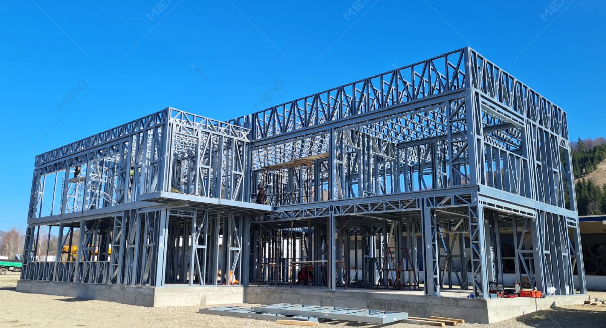 Office building with two storey • 500 sqm – MEXI® Steel