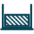 solar panel structure fixed using ballasts