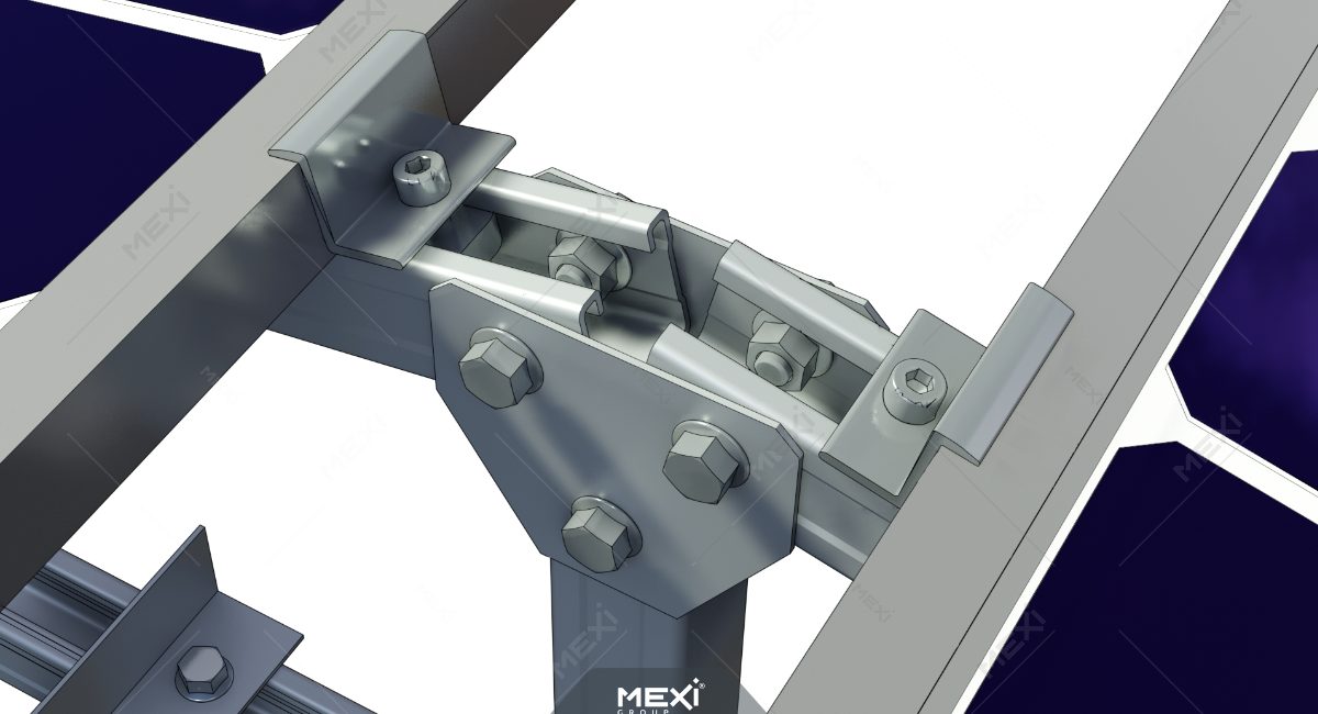 adjustable mounting system for photovoltaic panels