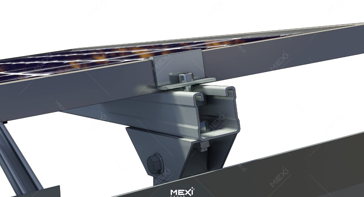 adjustable mounting system for photovoltaic panels