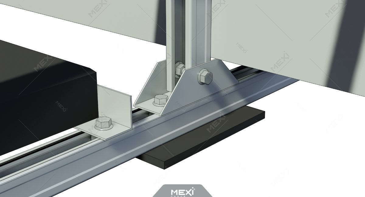 ballast anchored photovoltaic structure