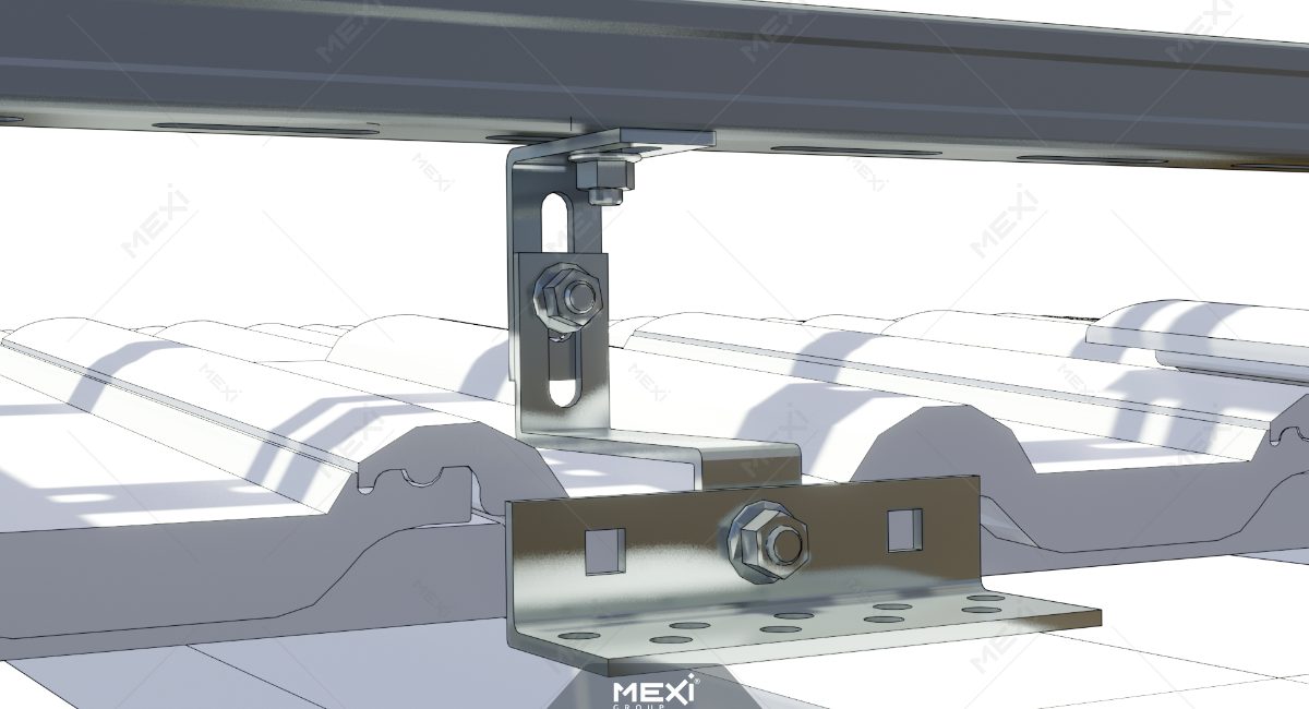 solar mounting hook for cermaic tiles