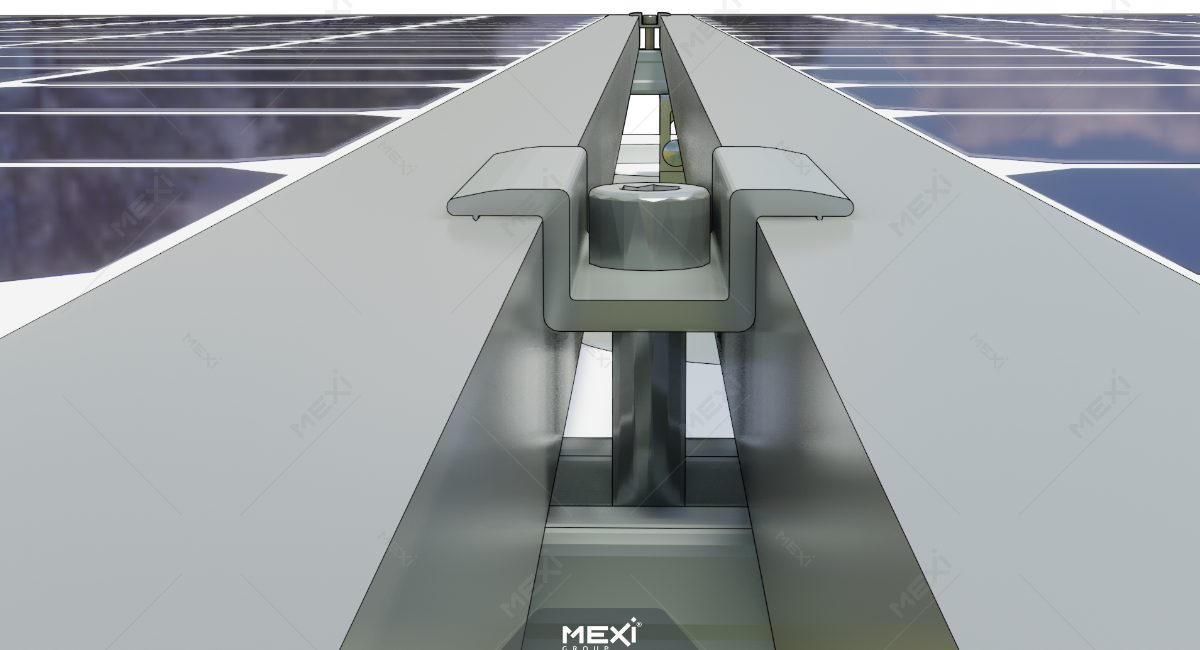 photovoltaic panel clamp fastener