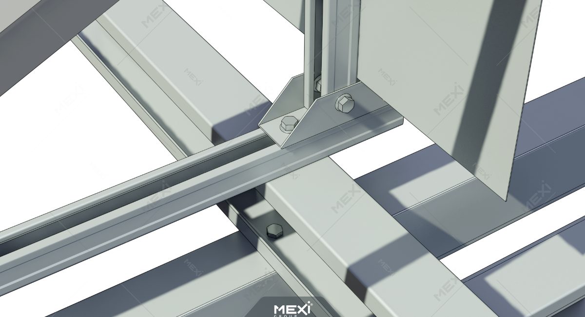 variable angled photovoltaic panel mounting system