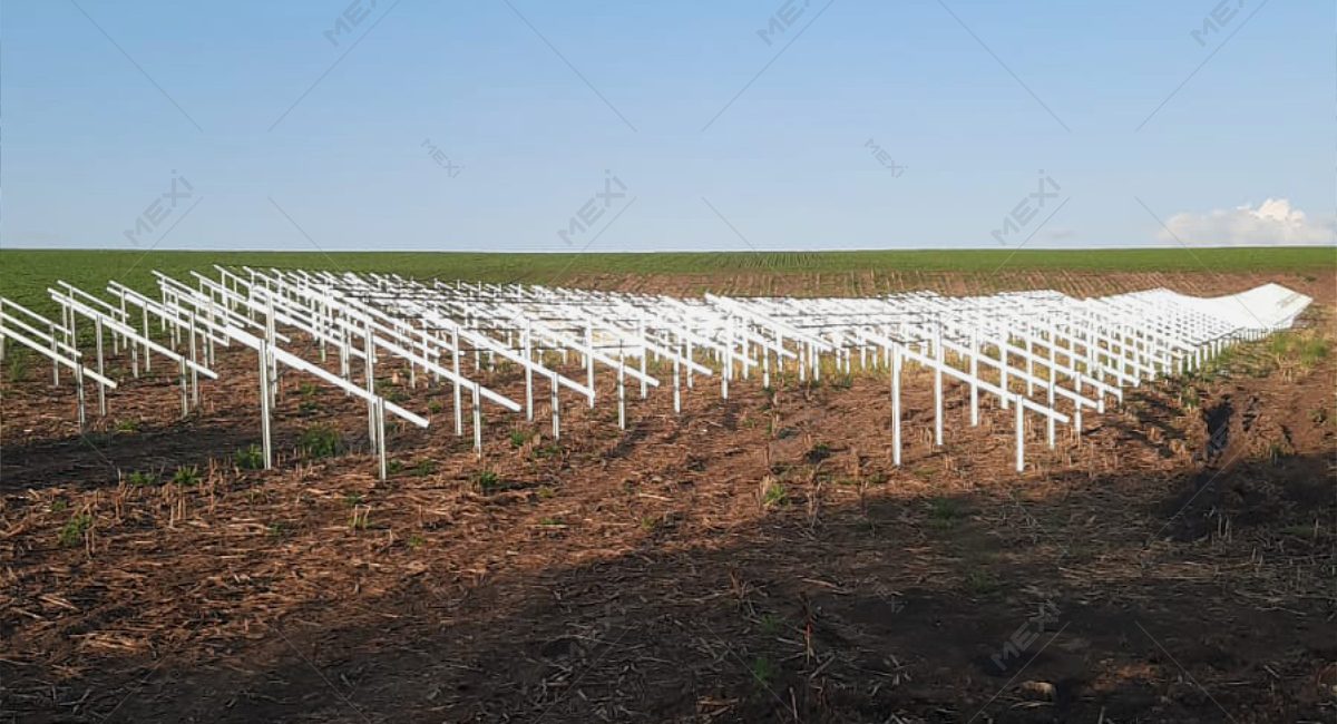 Steel structures for solar power station