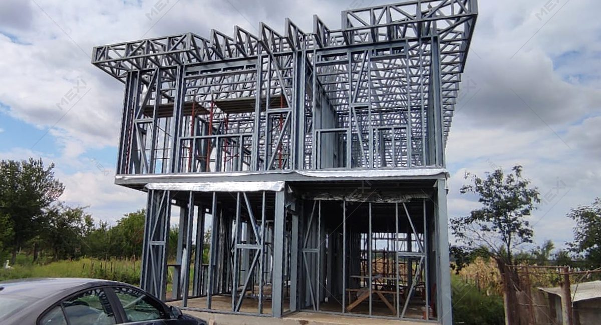Double floor house built with MEXI® lgsf system